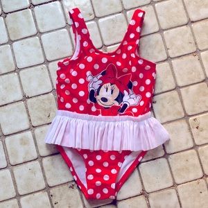 Disney baby size 18m minnie mouse swimsuit